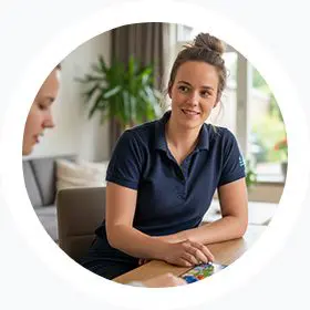 Laura, Begeleider, werken in de zorg